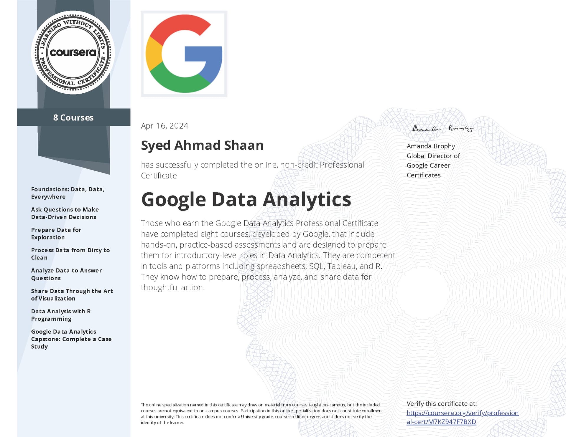 Google Data Analytics